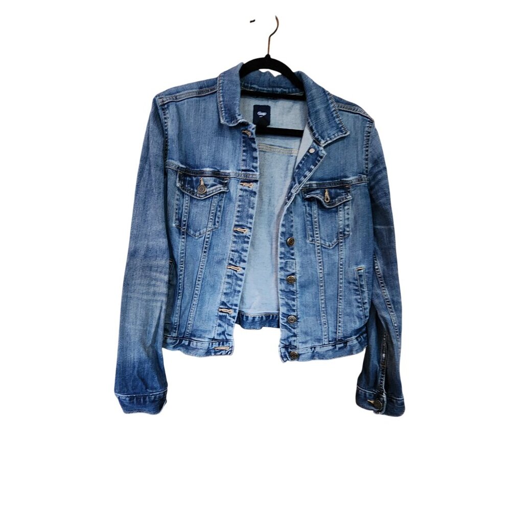 Gap Womens Blue Jean  Denim Jacket Size S